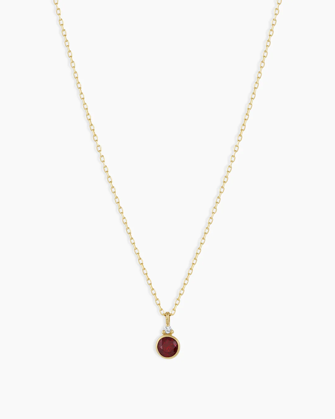 14k Gold Birthstone Necklace - Image 22