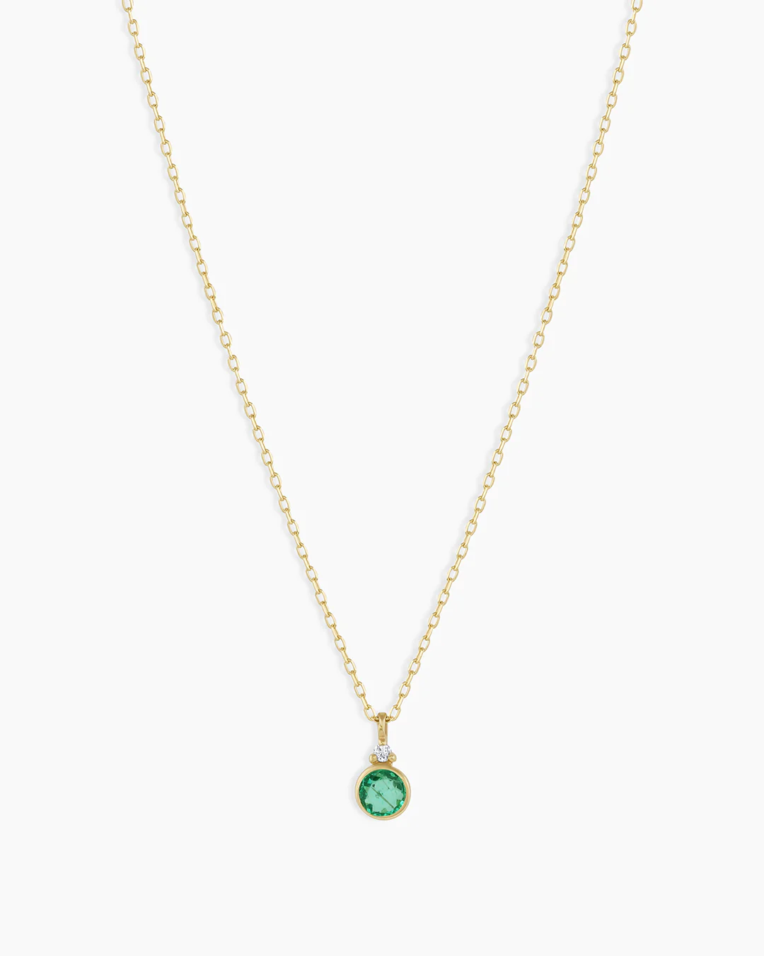 14k Gold Birthstone Necklace - Image 25