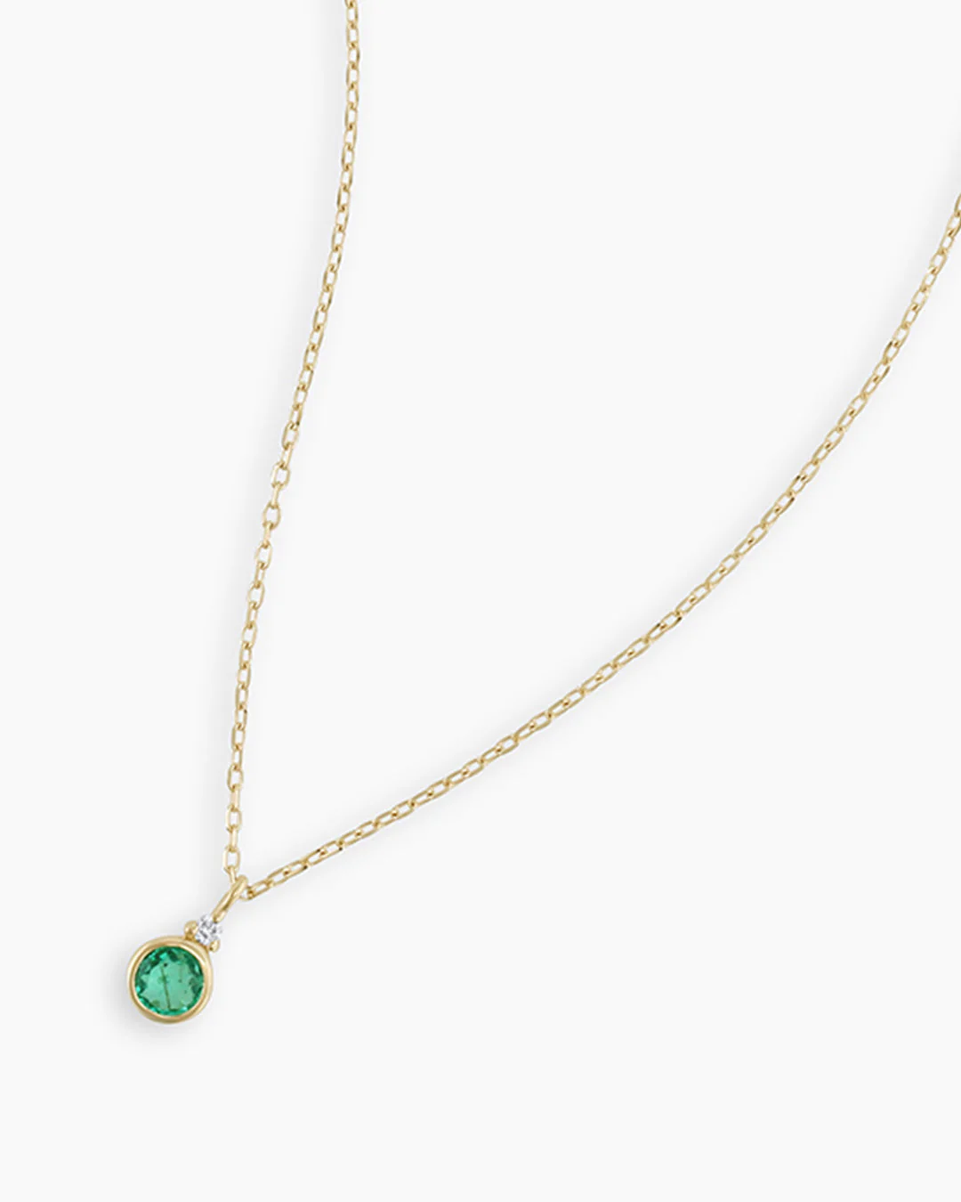 14k Gold Birthstone Necklace - Image 27