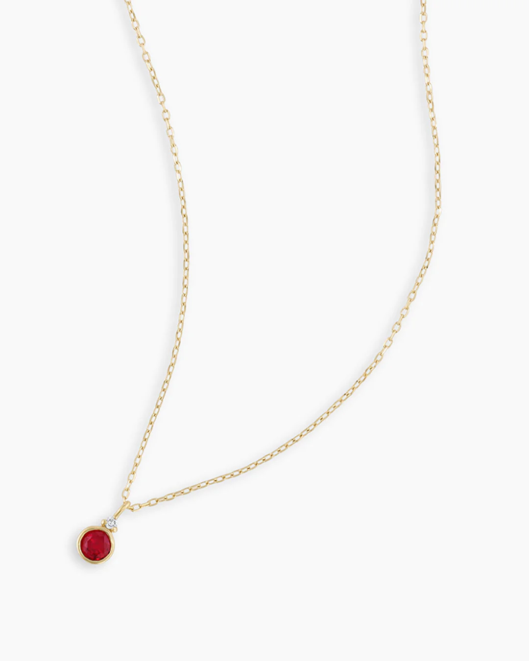 14k Gold Birthstone Necklace - Image 30