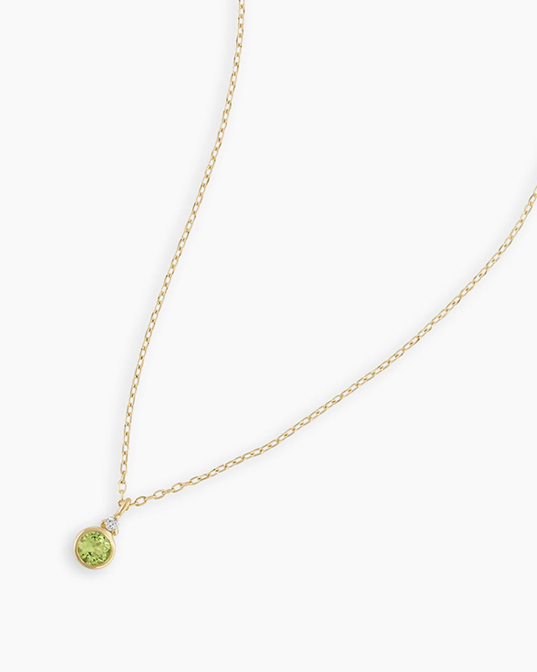 14k Gold Birthstone Necklace - Image 33