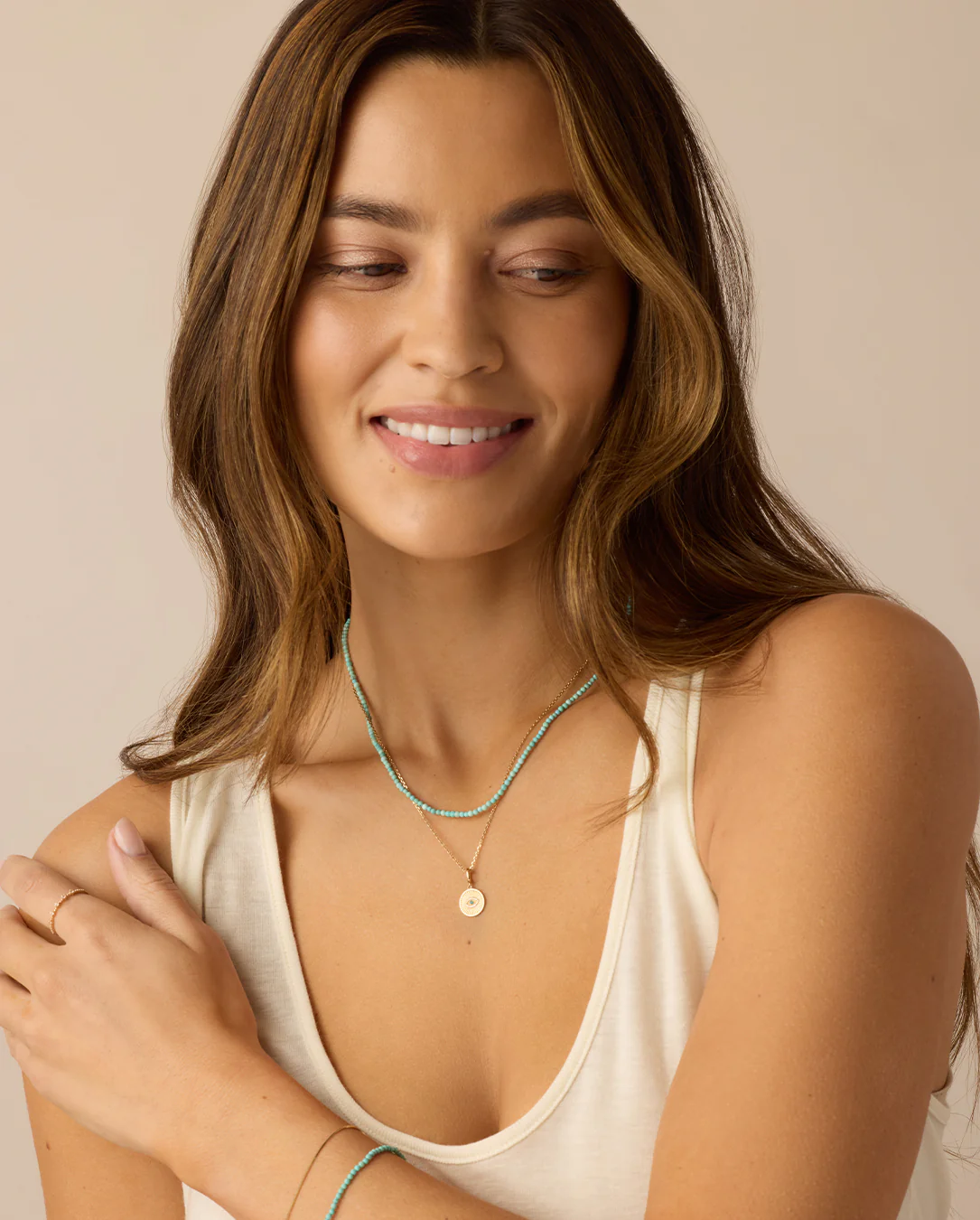 Diamond Evil Eye Charm - Image 3