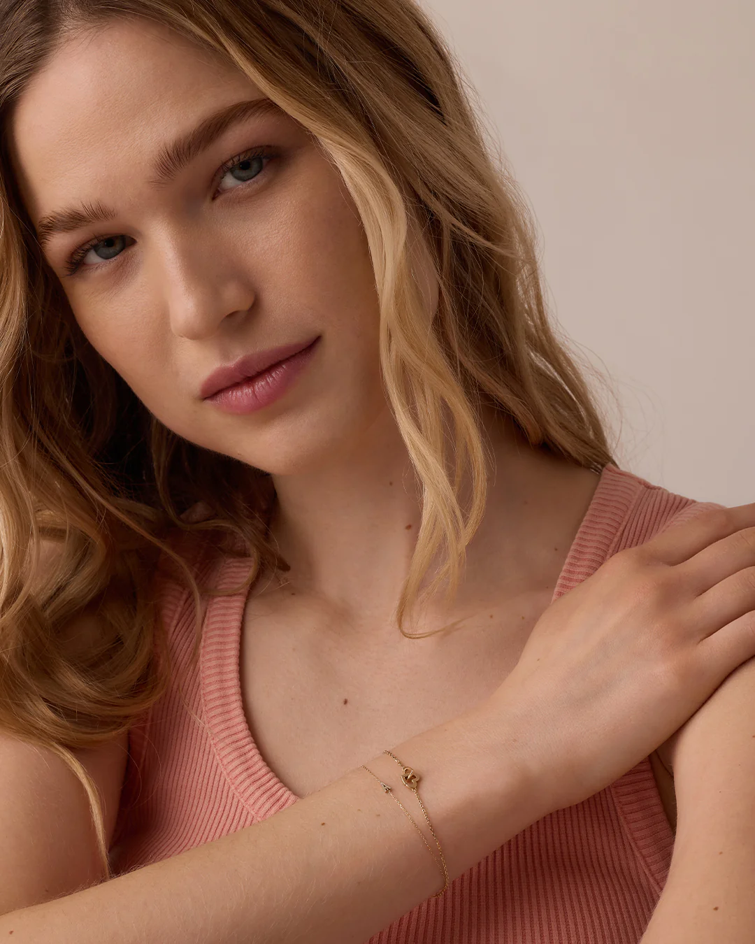 14k Gold Parker Heart Bracelet - Image 3