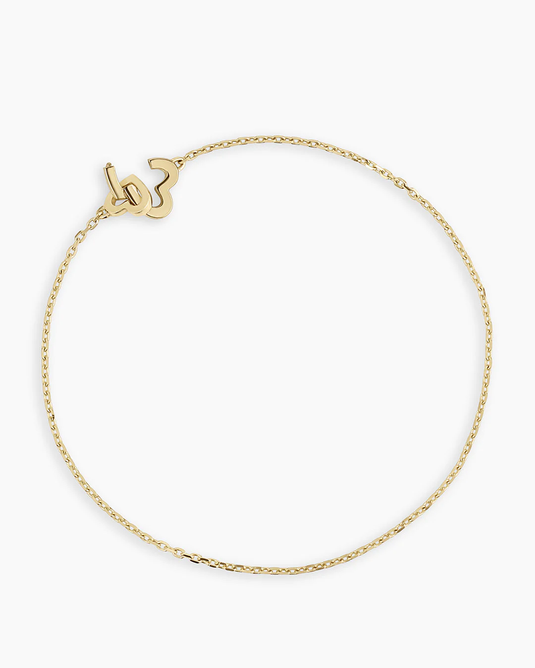 14k Gold Parker Heart Bracelet - Image 4