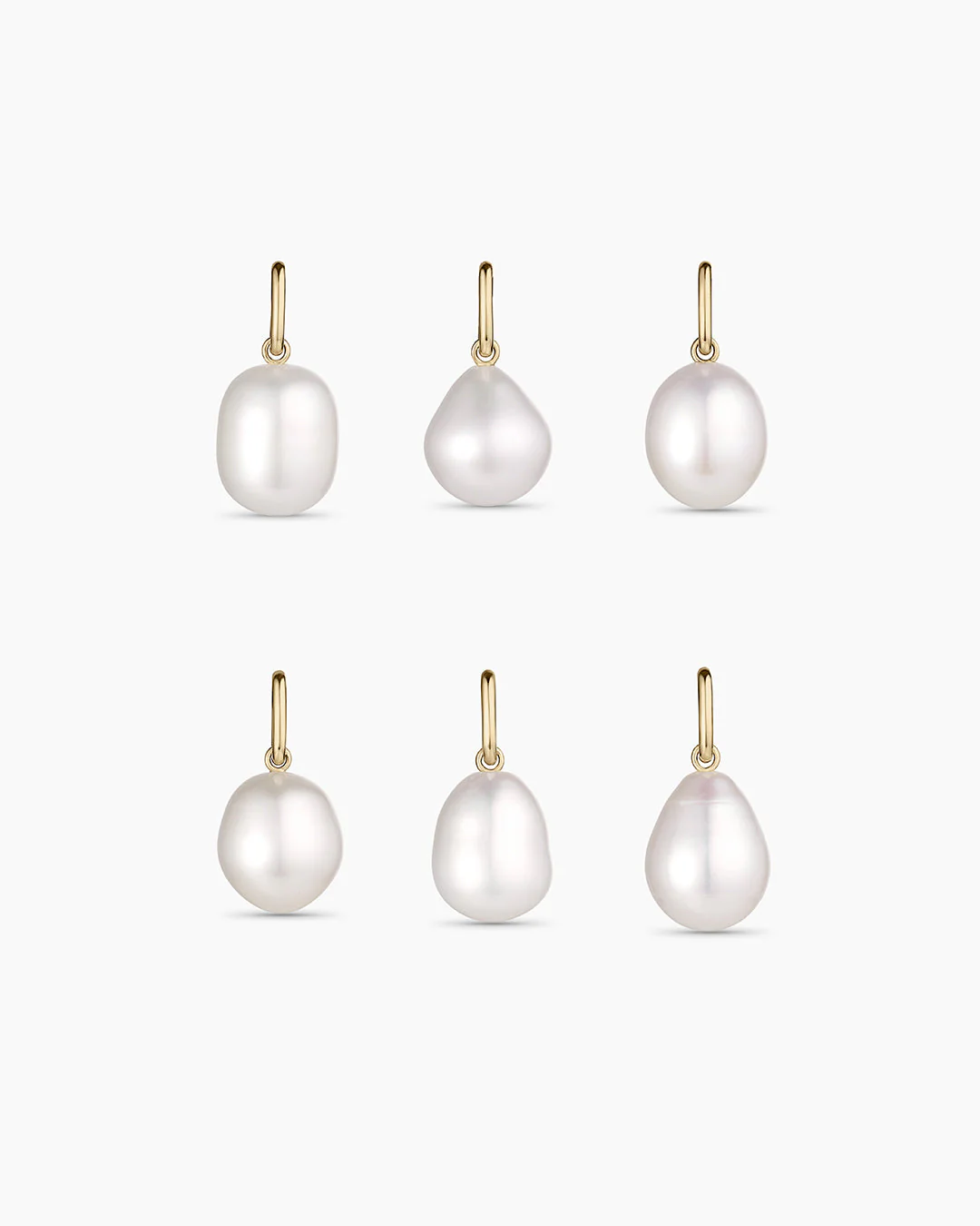 14k Gold Pearl Charm - Image 5