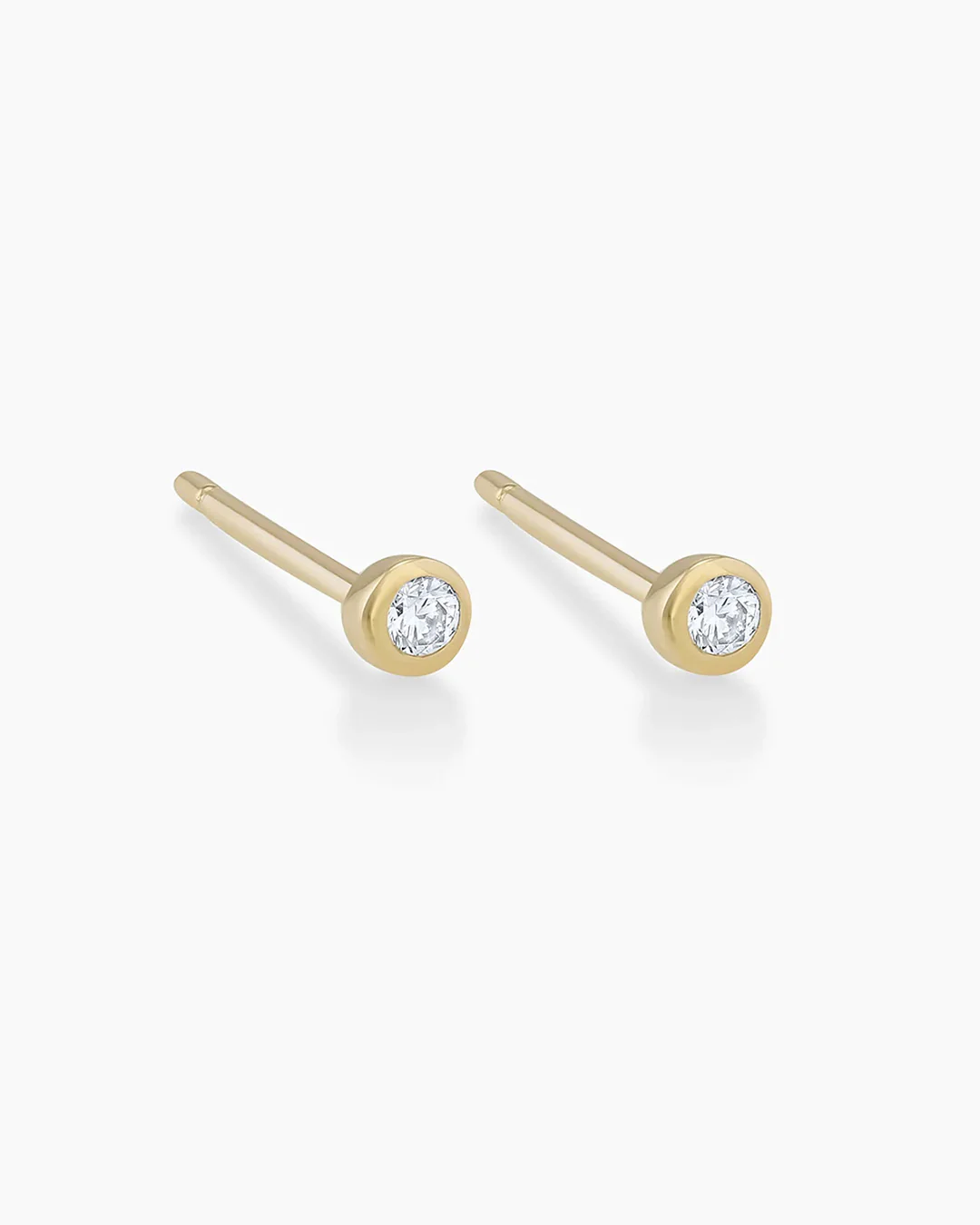 Classic Diamond Studs - Image 4