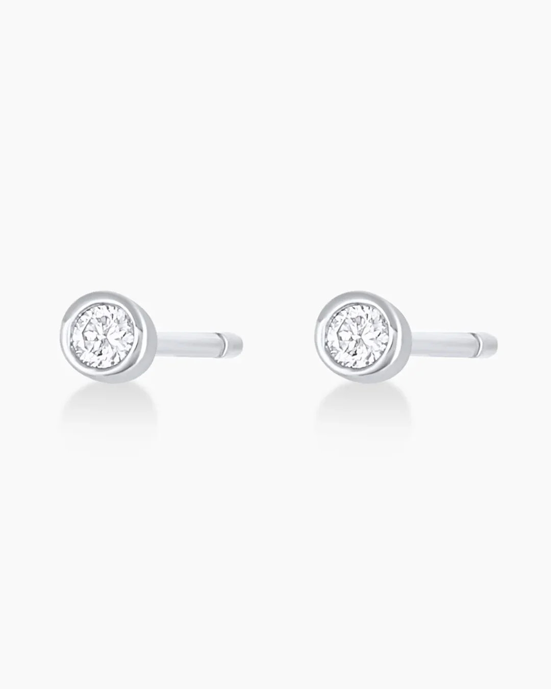 Classic Diamond Studs - Image 5