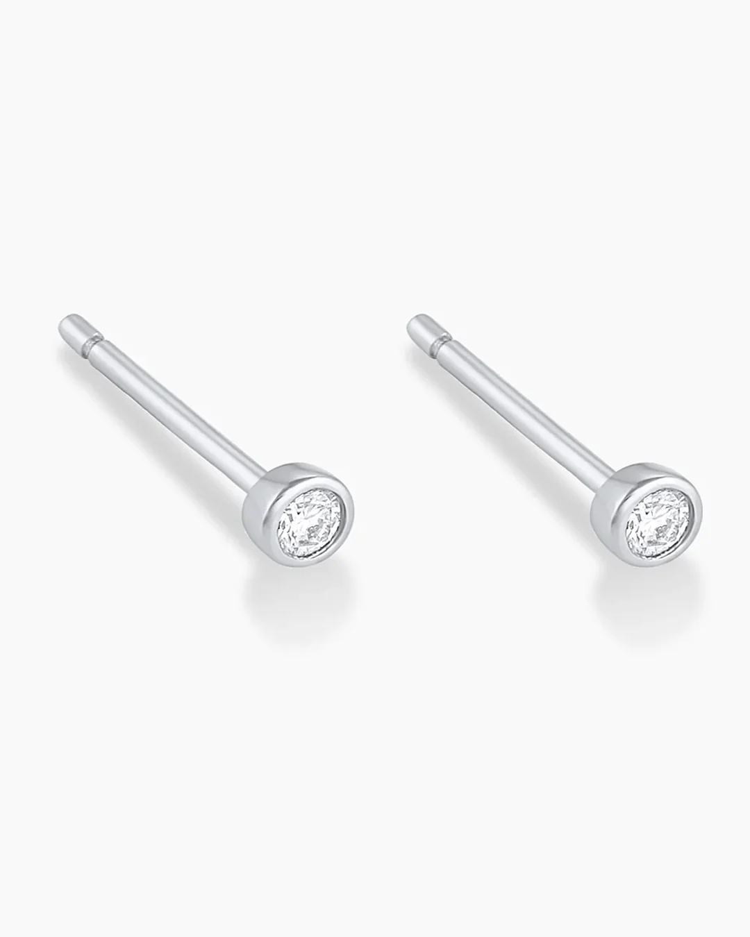 Classic Diamond Studs - Image 7
