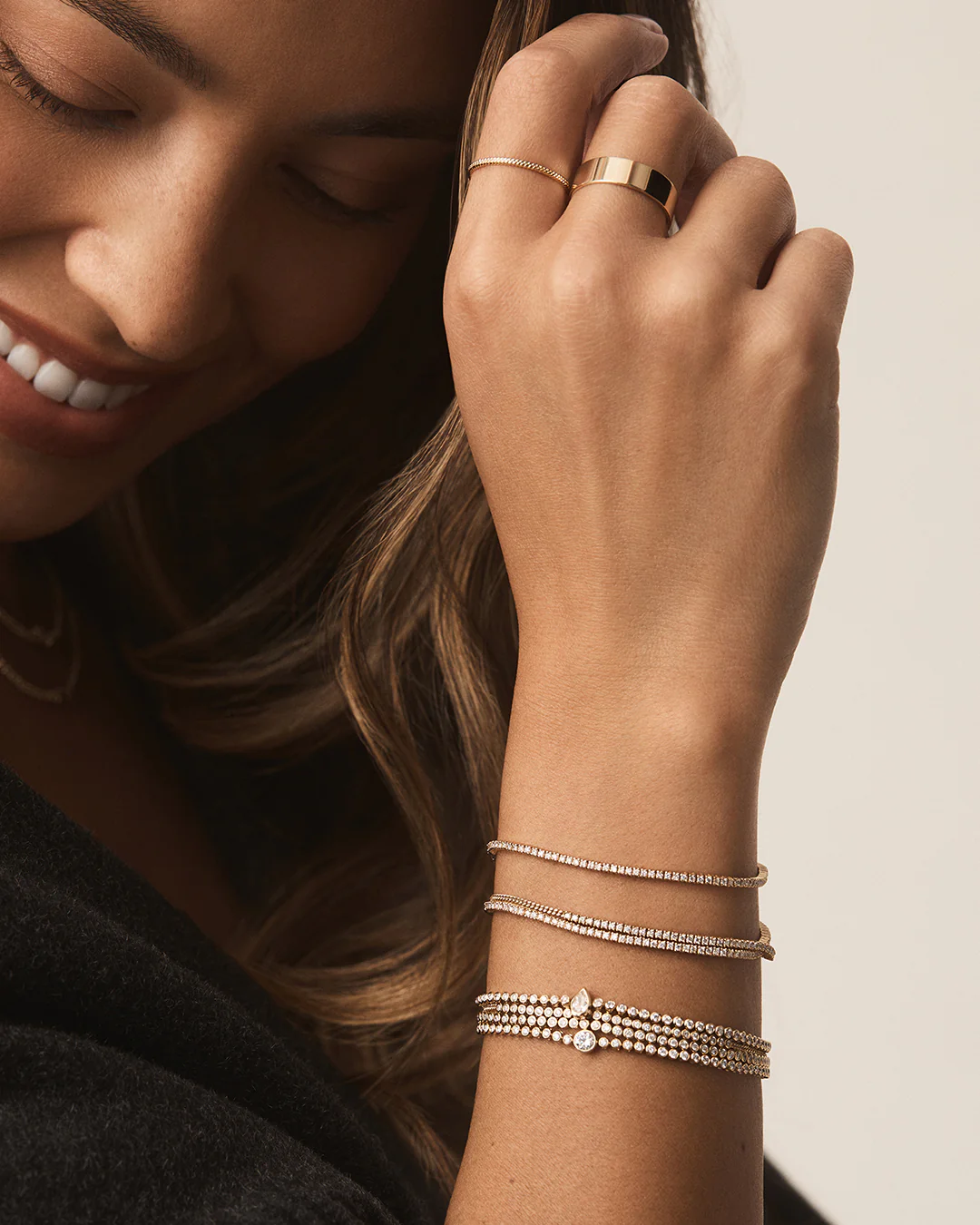 Classic Diamond Tennis Bracelet - Image 3