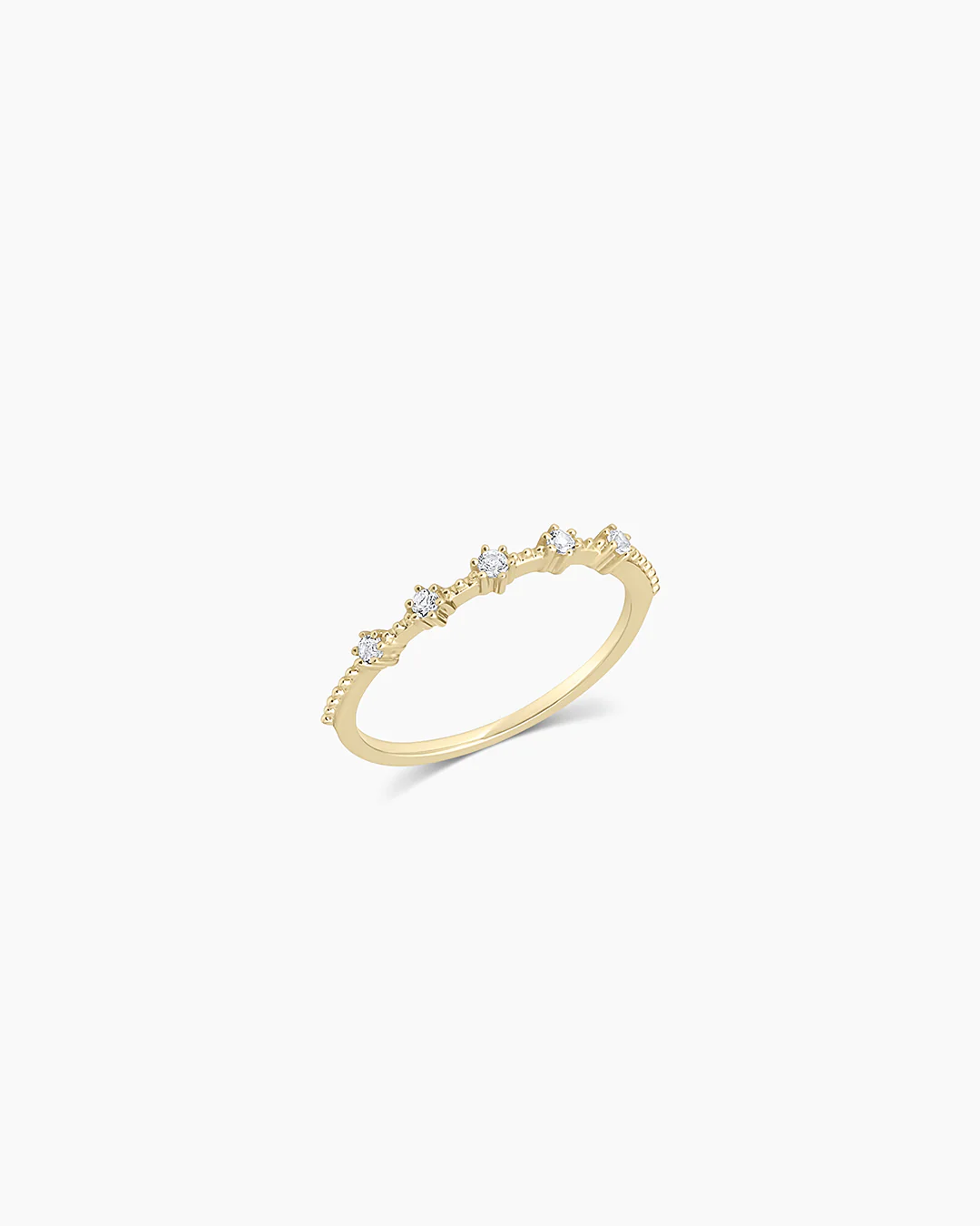 Cluster White Topaz Ring - Image 5