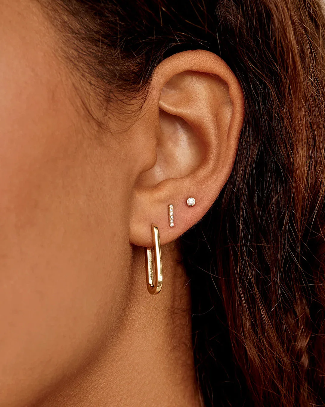 Diamond Bar Studs - Image 3