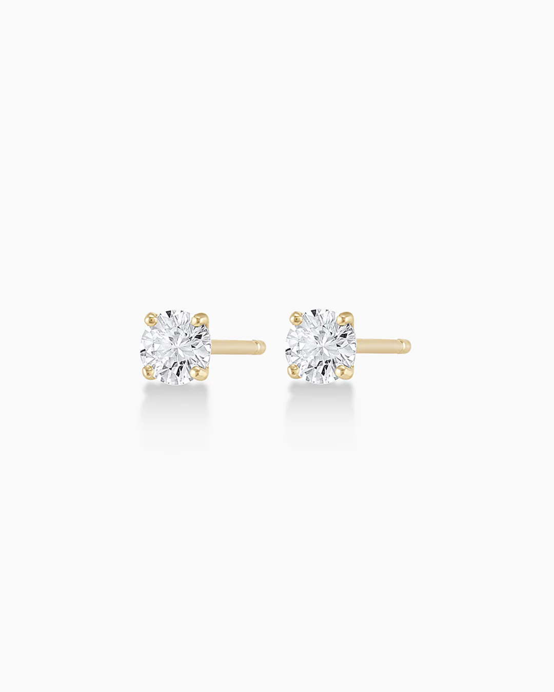 Diamond Solitaire Studs - Image 4