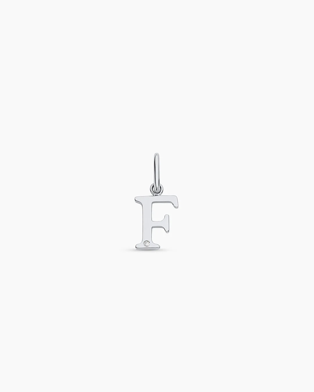 Diamond Vintage Alphabet Charm - Image 123