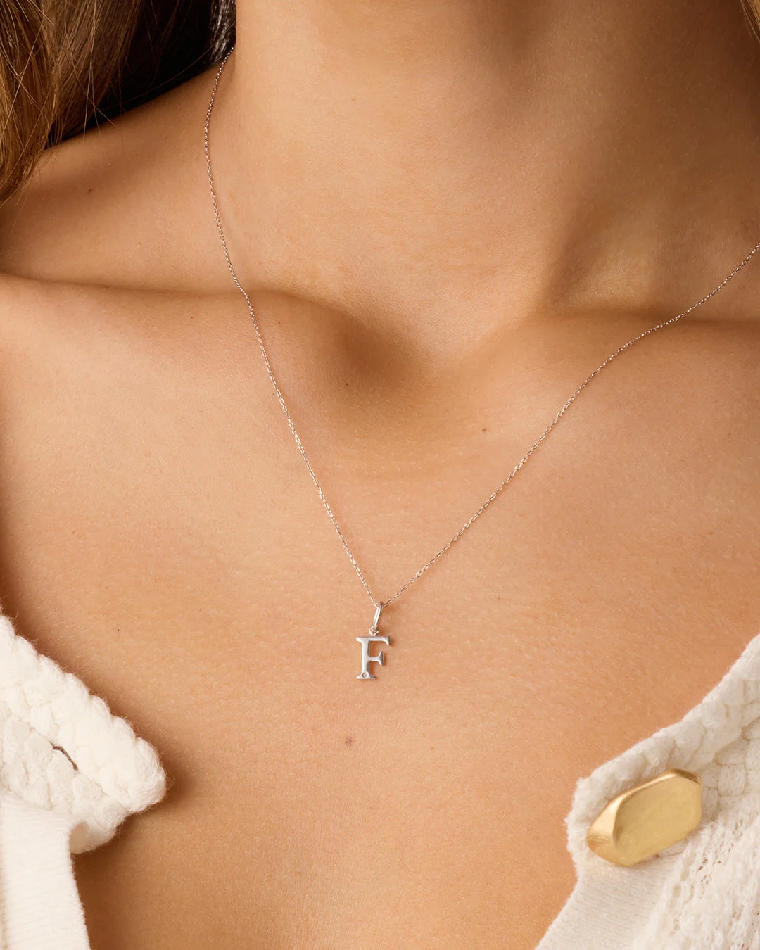 Diamond Vintage Alphabet Charm - Image 124