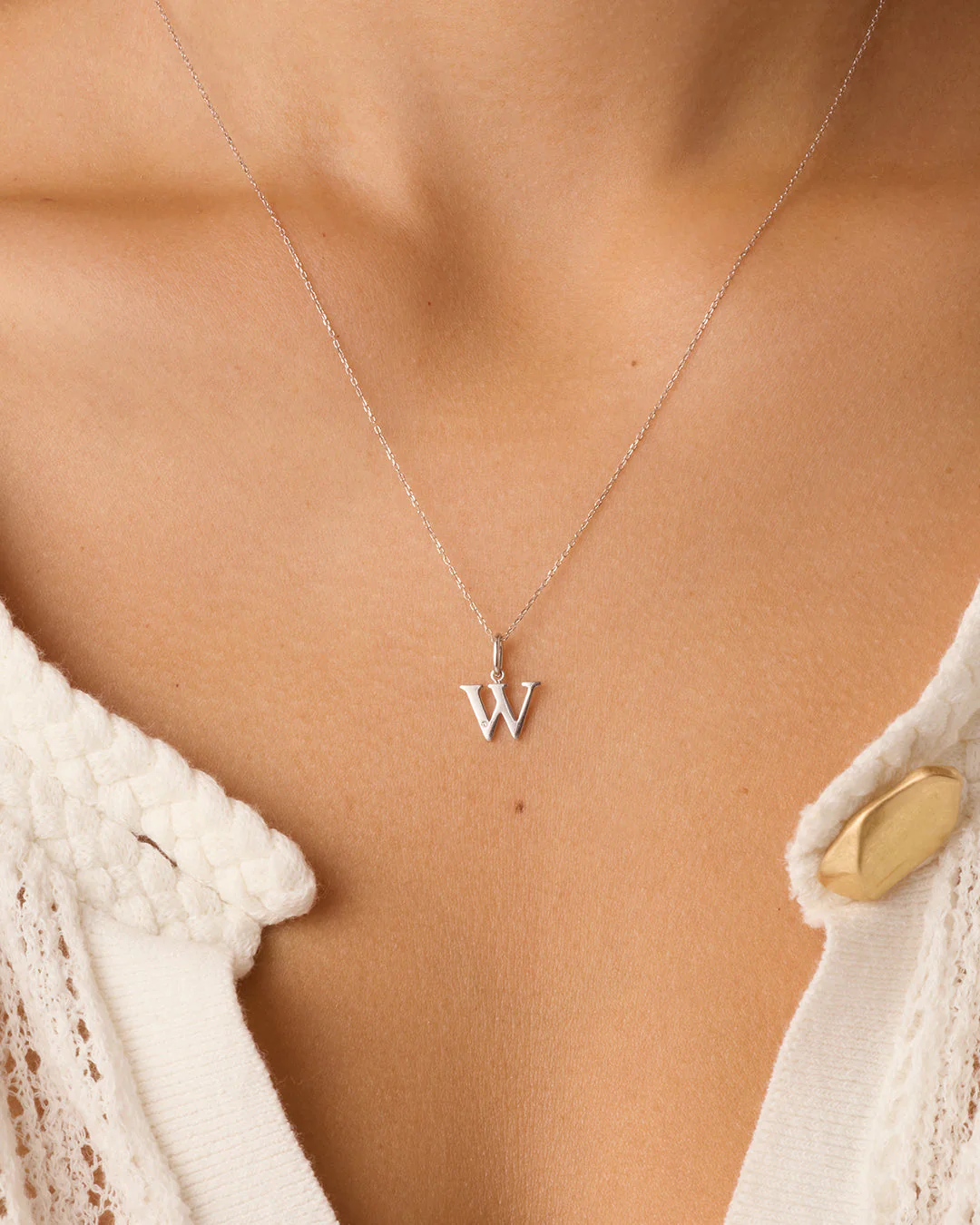 Diamond Vintage Alphabet Charm - Image 175