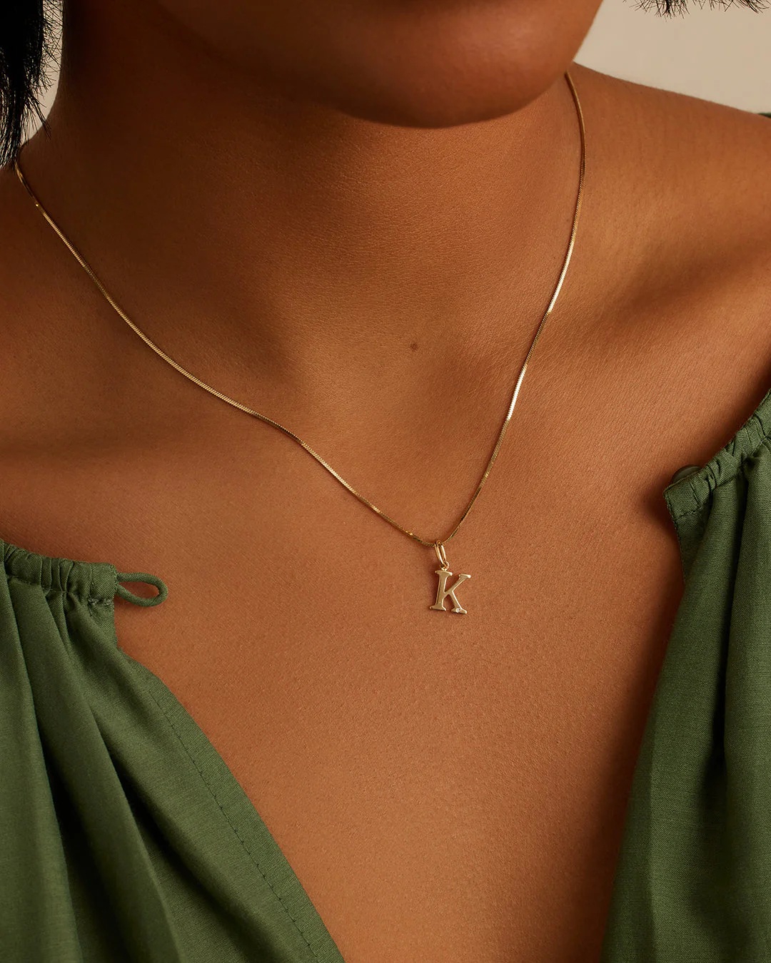 Diamond Vintage Alphabet Charm - Image 42