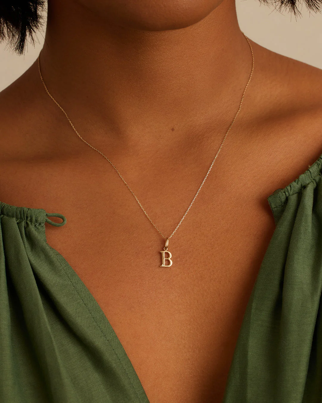 Diamond Vintage Alphabet Charm - Image 6