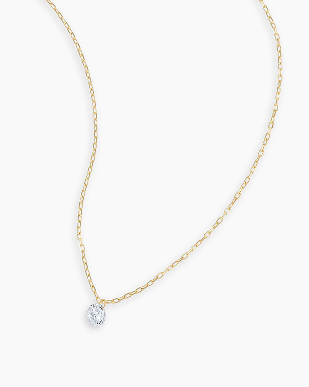 Floating Diamond Necklace - Image 4
