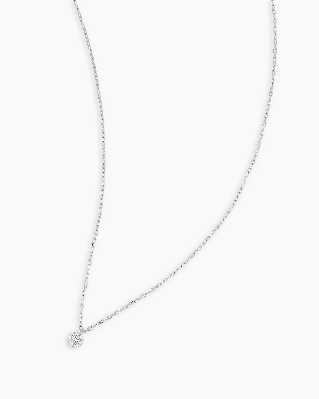 Floating Diamond Necklace - Image 7