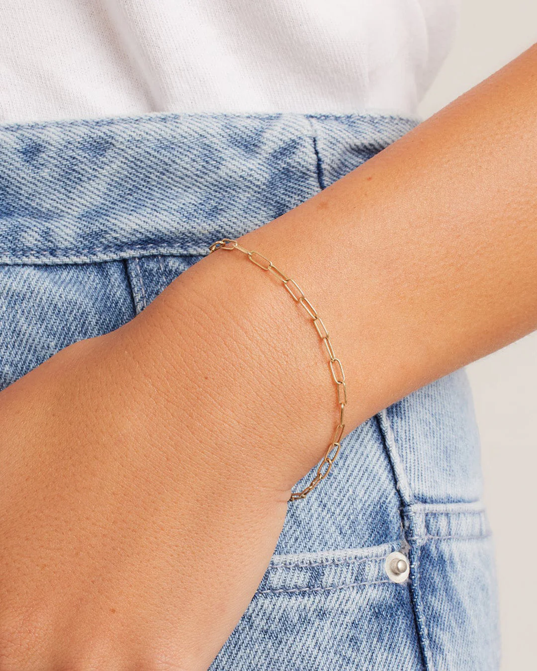 14k Gold Parker Mini Bracelet - Image 5