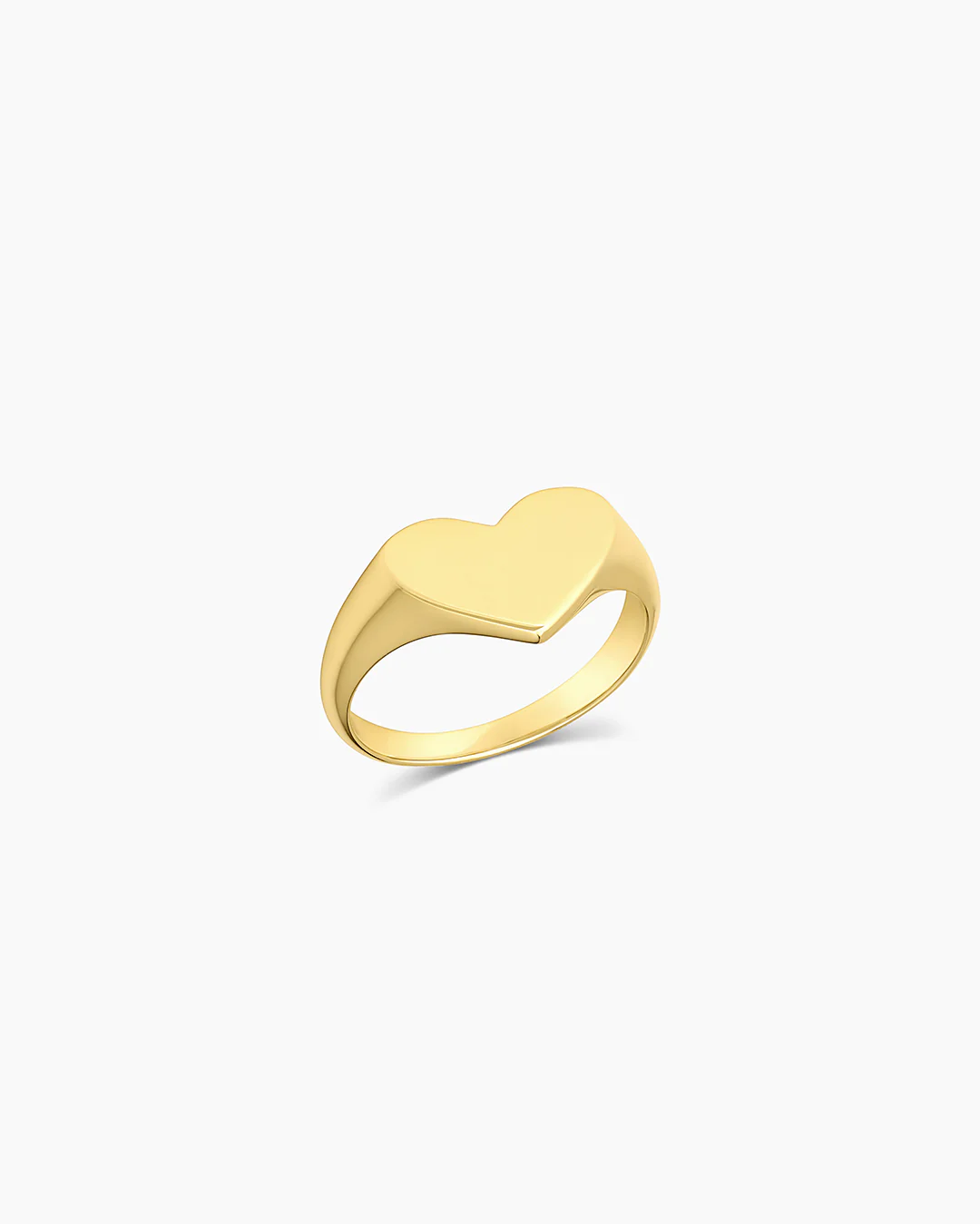 Louise Heart Signet Ring - Image 4
