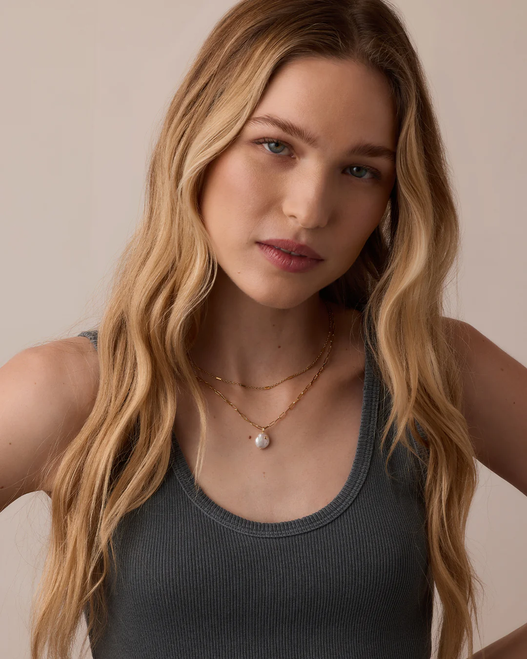 Reese Pearl Necklace - Image 3