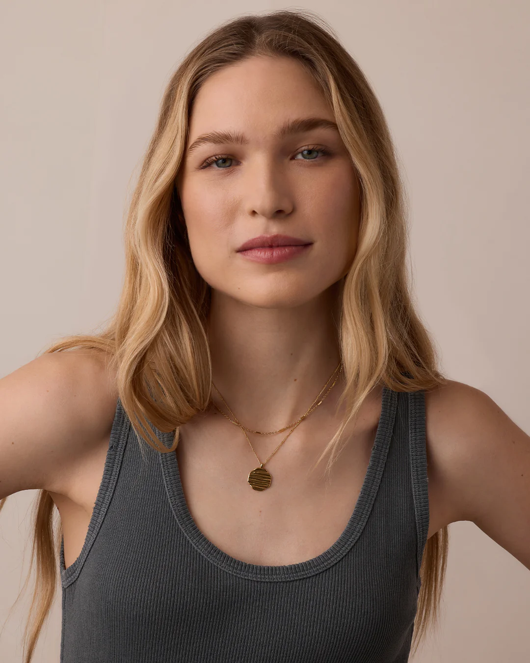 Sunset Coin Necklace - Image 3