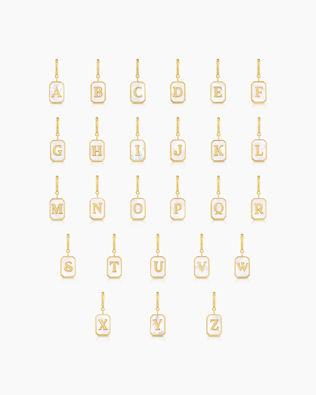 Vintage Alphabet Parker Charm - Image 79